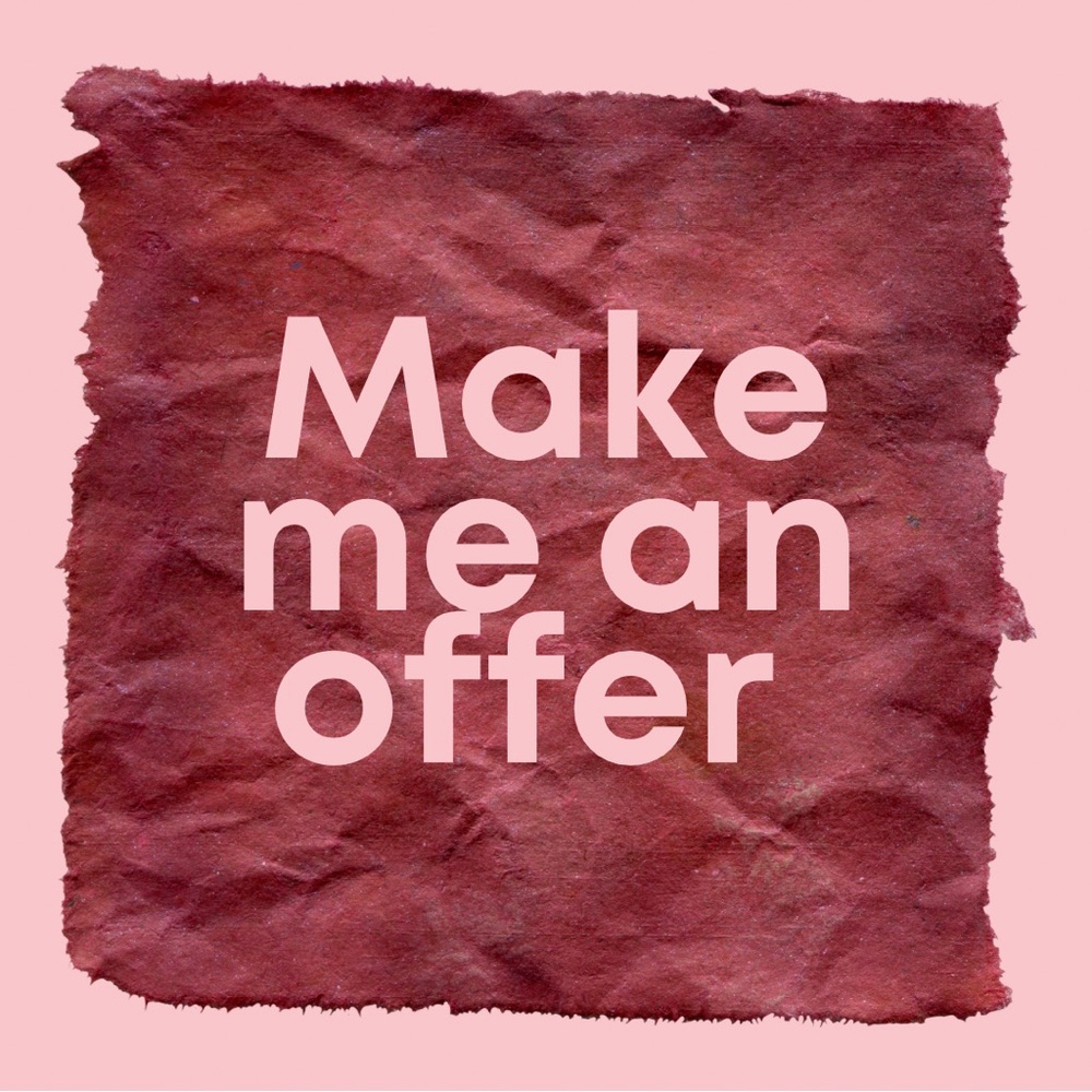 Make me an offer!